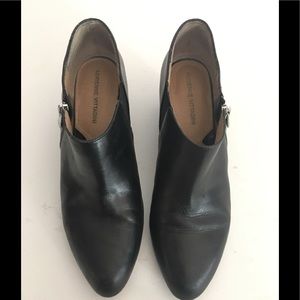 Adrienne Vittadini Black Leather Shoes